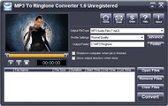 iWellsoft MP3 To Ringtone Converter screenshot